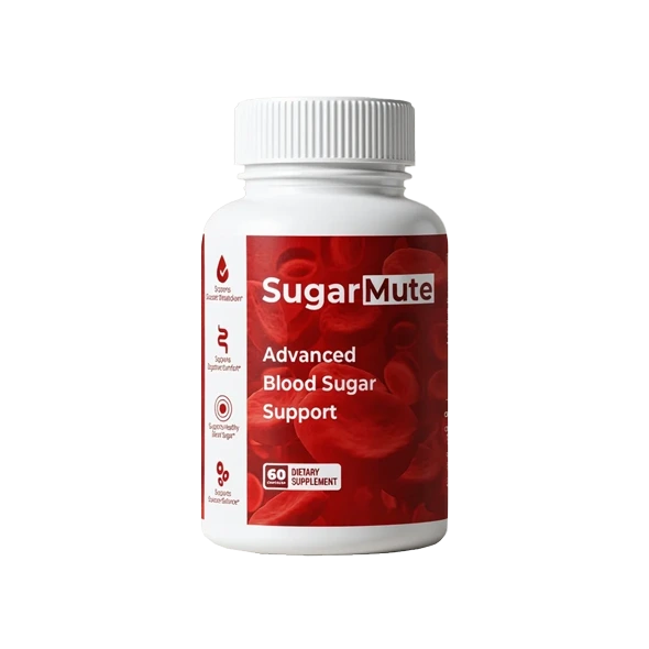 SugarMute Natural Supplement for Blood Sugar & Weight Support